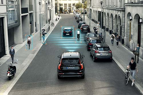 Tính năng an toàn City Safety trên xe Volvo